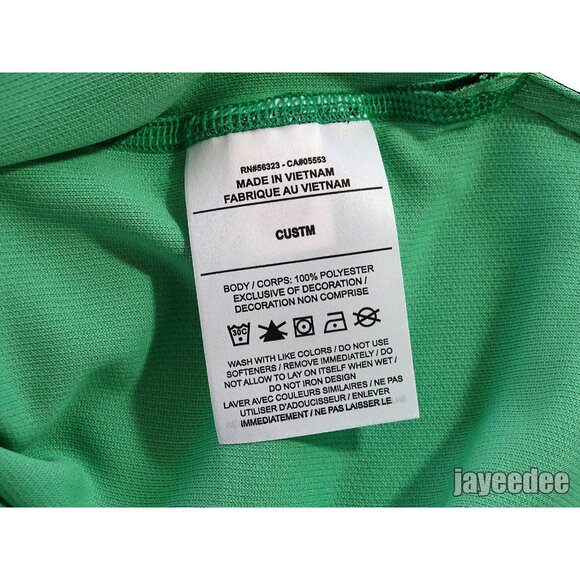 NIKE GOLF TIGER WOODS PIQUE POLO SHIRT CUSTOM ATHLETE EXCLUSIVE DR5314-324 GREEN - Picture 4 of 6